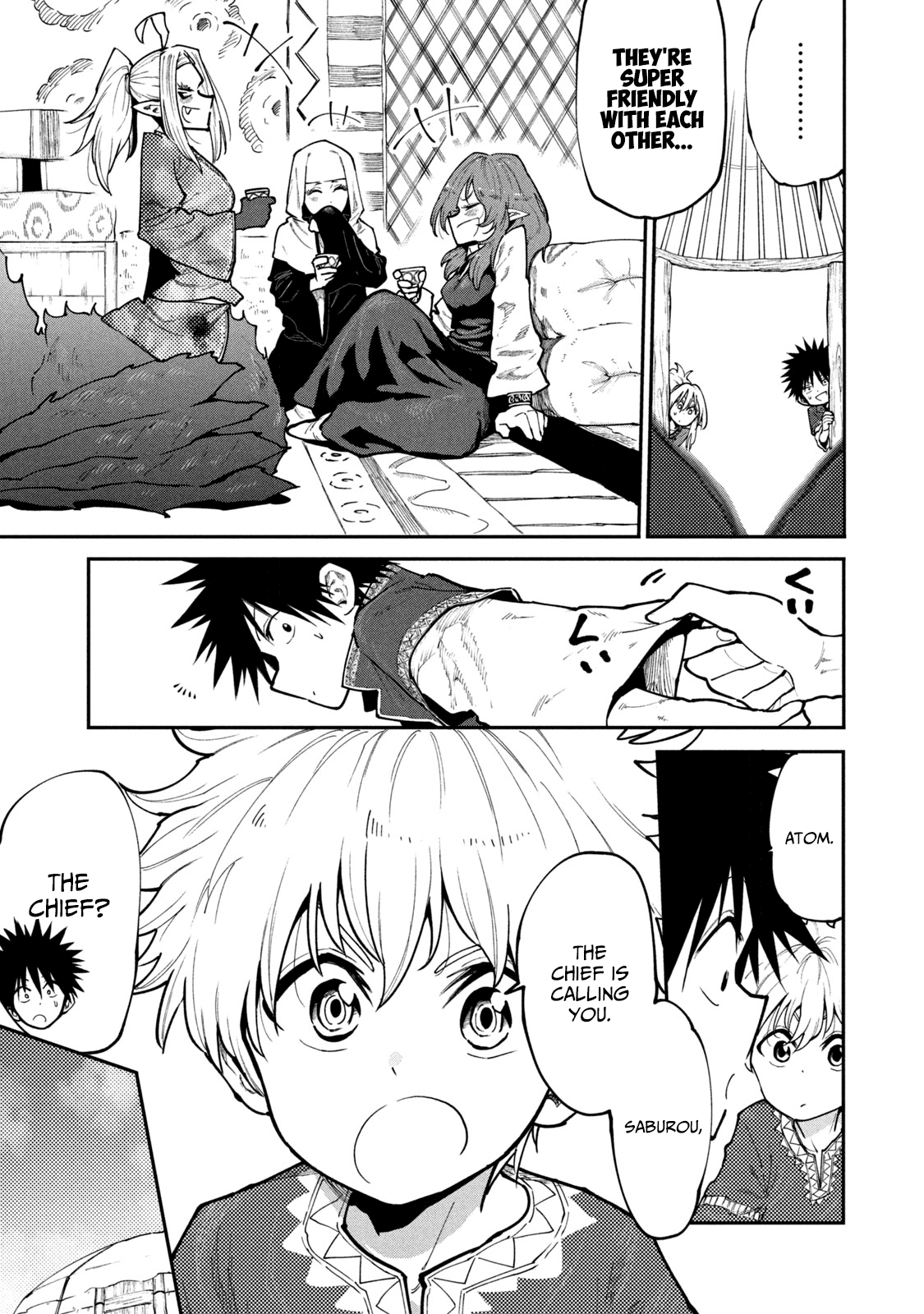 Mazumeshi Elf to Yuboku gurashi Chapter 45 3